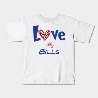 Love my bills Kids T-Shirt